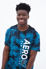 AERO Tie Dye Aero 87 Vertical Print Graphic Tee thumbnail 9