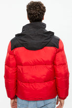 Aéropostale Mock Neck Colour Block Puffer thumbnail 5