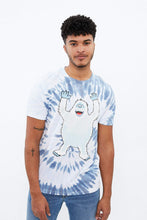 T-shirt teint-noué à imprimé abominable homme de neige thumbnail 1