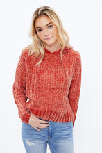 Pull en chenille lustrée à capuche thumbnail 20