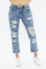 Mid Rise Boyfriend Jean thumbnail 1