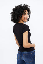 Aéropostale Original Brand Ribbed Graphic Baby Tee thumbnail 3