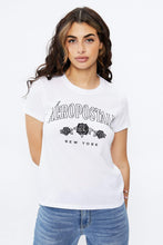 T-shirt classique à imprimé Aéropostale trois roses thumbnail 4