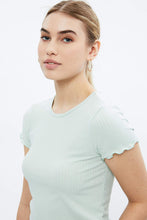 Aéropostale Lettuce Edge Crop Tee thumbnail 5