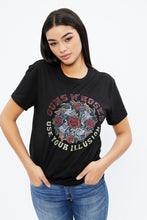 Guns N' Roses Illusion Boyfriend Graphic Tee thumbnail 2