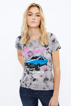 Mustang Tie Dye Boyfriend Graphic Tee thumbnail 1
