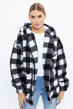 Cardigan sherpa à capuche thumbnail 17
