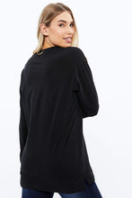Oversized Aéropostale Metallic Logo Long Sleeve Graphic Tee thumbnail 3