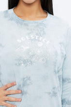 T-shirt ample manches longues à imprimé Solstice thumbnail 3
