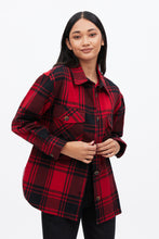 AERO Button-Up Plaid Shacket thumbnail 13
