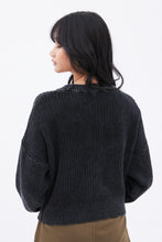 AERO Acid Wash Crew Neck Oversize Pullover Sweater thumbnail 4