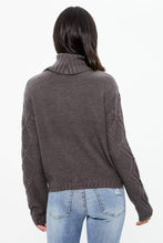 Jacquard Cable Turtleneck Sweater thumbnail 3