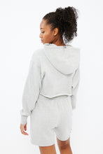 AERO Boxy Crop Fleece Pullover Hoodie thumbnail 4
