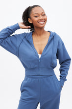 AERO Perfect Crop Zip-Up Midi Hoodie thumbnail 11