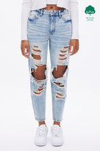 AERO Premium Air High Rise Destroyed Mom Jean thumbnail 1