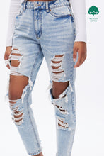 AERO Premium Air High Rise Destroyed Mom Jean thumbnail 3