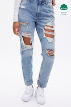 AERO Premium Air High Rise Destroyed Mom Jean thumbnail 3