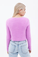 Fuzzy Mohair Tie-Front Cardigan thumbnail 14