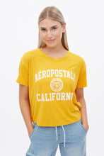 Super Soft Aéropostale California Graphic Boxy Crop Tee thumbnail 1