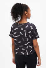 AERO All-Over Print Super Soft Graphic Boxy Crop Tee thumbnail 4