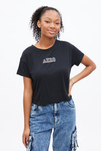 AERO Gradient Graphic Boxy Crop Tee thumbnail 1