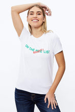 T-shirt classique super doux à imprimé Naughty List thumbnail 1