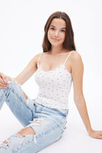 AERO Lettuce Edge Flower Print Camisole thumbnail 9