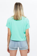 T-shirt uni carré écourté thumbnail 4