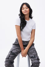 Pointelle Lettuce Edge Baby Tee thumbnail 2