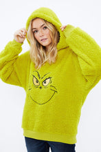 The Grinch Graphic Sherpa Pullover Hoodie thumbnail 1