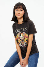 T-shirt ample teint-noué à imprimé QUEEN thumbnail 1