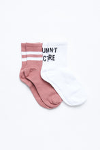 Slogan Graphic Demi Crew Socks 2-Pack thumbnail 2