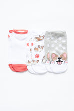 Critter Graphic Ankle Socks 3-Pack thumbnail 2