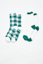 AERO Plaid And Solid Crew Socks 2-Pack thumbnail 1