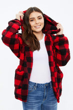 Sherpa Hooded Cardigan thumbnail 10