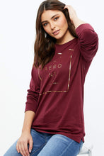 Oversized AERO Long Sleeve Graphic Tee thumbnail 1