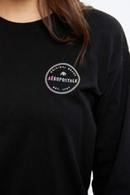 Oversized AERO Circle Long Sleeve Graphic Tee thumbnail 2
