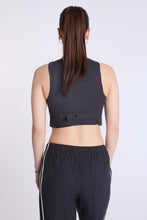 Linen-Blend Tailored Vest thumbnail 6