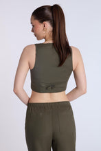 Linen-Blend Tailored Vest thumbnail 14