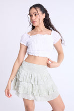 Off-Shoulder Smocked Top thumbnail 5