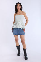 Eyelet Smocked Top thumbnail 4