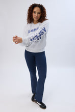 Graphic Raglan Sleeve Crew Neck Sweatshirt thumbnail 11