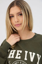 Graphic Raglan Sleeve Crew Neck Sweatshirt thumbnail 7