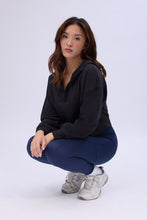 Mock Neck Half-Zip Hooded Sweatshirt thumbnail 19