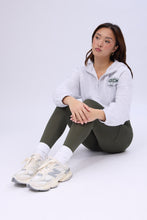 Mock Neck Half-Zip Hooded Sweatshirt thumbnail 7