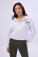 Mock Neck Half-Zip Hooded Sweatshirt thumbnail 5