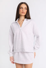 Long Sleeve Polo Sweatshirt thumbnail 1