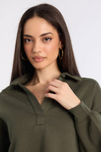 Long Sleeve Polo Sweatshirt thumbnail 11