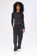 Long Sleeve Crew Neck Baby Tee thumbnail 10