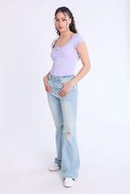 High Rise Flare Jeans thumbnail 4